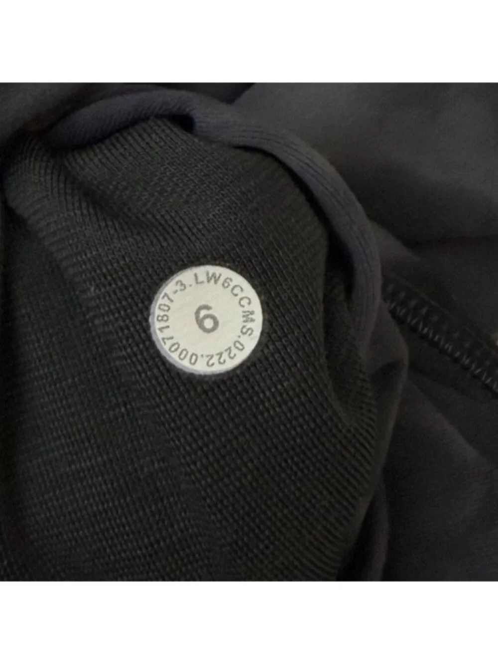 Lululemon Align High Rise Crop Legging Size 6 Diamond Dye Pitch Grey Graphite